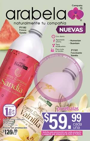 Catálogo Arabela Campaña 15 2025